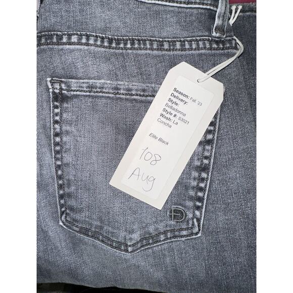 Fidelity Denim Belladonna Mid Rise Boot Cut Jeans La Concha Women’s 26 X 32 $238 - Picture 5 of 5